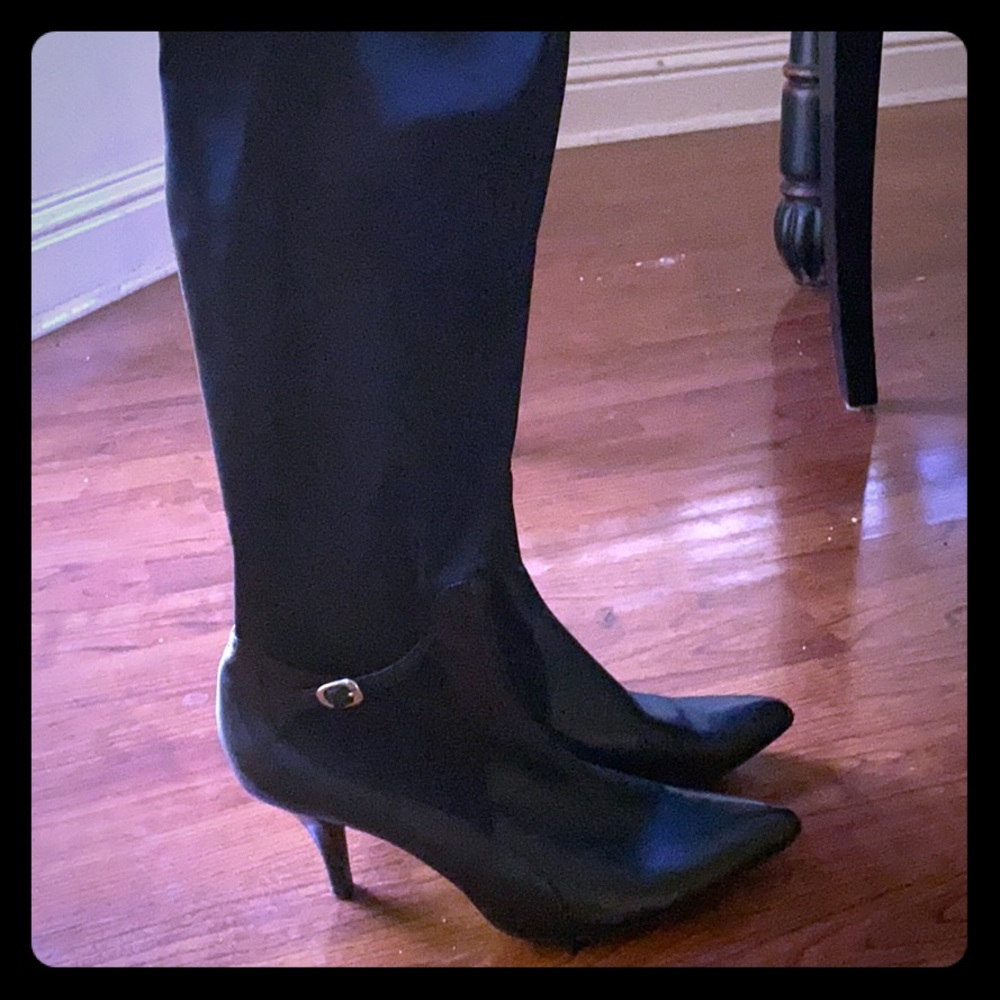 Nine West Vintage Stiletto Heeled Riding Boots